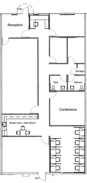 5700 SW 36th St, Oklahoma City, OK à louer - Plan d’étage – Image 3 sur 5