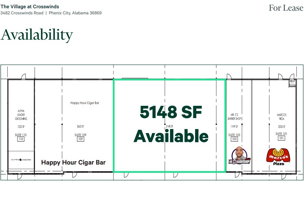 Hwy 431 & 165 Hwy, Phenix City, AL à louer Plan d’étage– Image 1 sur 1