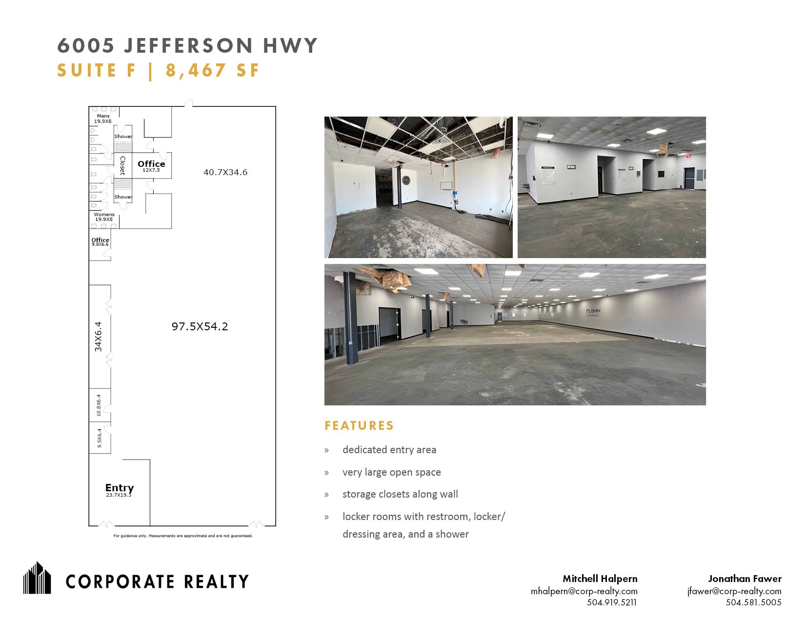 6005 Jefferson Hwy, New Orleans, LA à louer Plan de site– Image 1 sur 1
