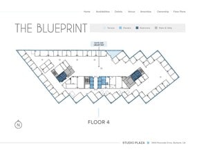 3400 W Riverside Dr, Burbank, CA à louer Plan d’étage– Image 1 sur 1