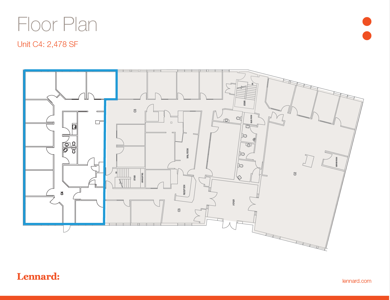 490 Dutton Dr, Waterloo, ON à louer Plan d’étage– Image 1 sur 1