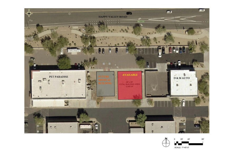 1645 W Happy Valley Rd, Phoenix, AZ à louer - Photo de l’immeuble – Image 2 sur 2