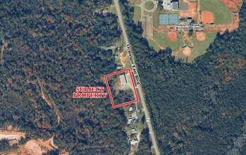 3413 Ocmulgee East Blvd, Macon, GA - Vue aérienne vue de carte - Image1