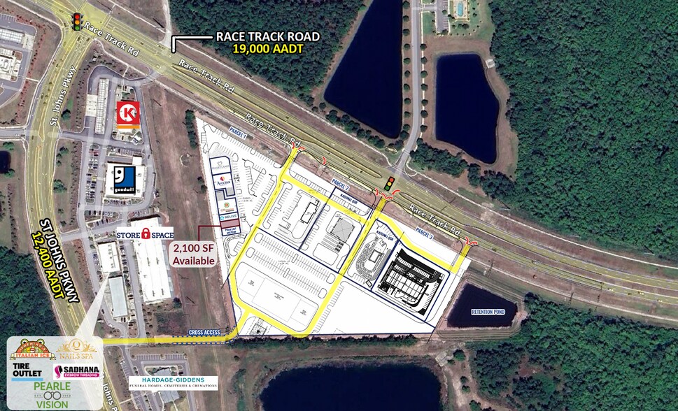 4580 Race Track Rd, Saint Johns, FL à louer - Photo de l’immeuble – Image 3 sur 4