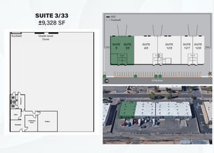 101-109 S 57th Dr, Phoenix, AZ à louer Plan d’étage– Image 1 sur 1