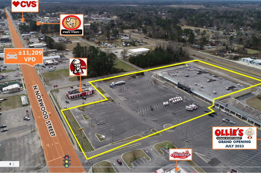 715-901 N Norwood St, Wallace, NC à louer - Photo de l’immeuble – Image 3 sur 14