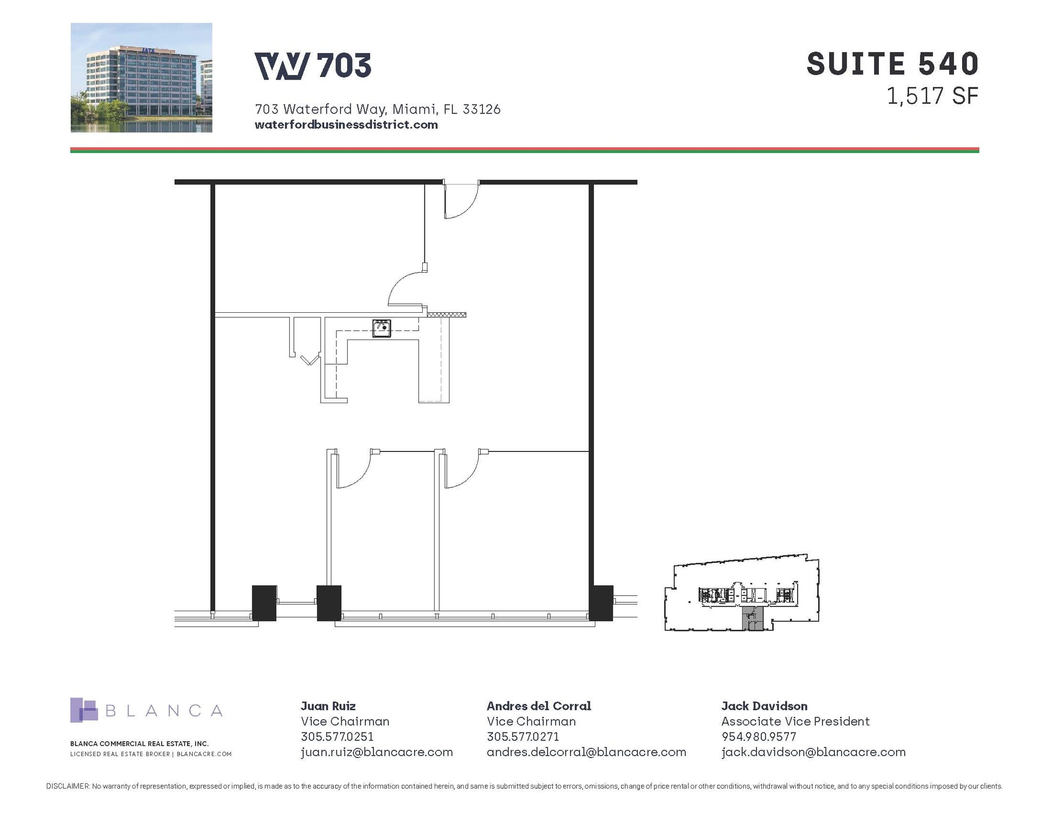 5200 Waterford District Dr, Miami, FL à louer Photo intérieure– Image 1 sur 1