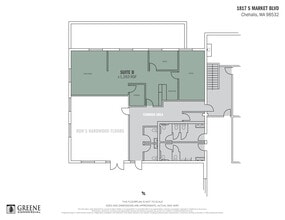 1817 S Market Blvd, Chehalis, WA à louer Plan d’étage– Image 2 sur 12