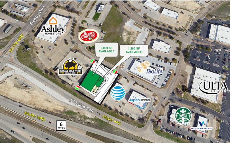 2316 W Loop 340, Waco, TX à louer - Photo de l’immeuble – Image 2 sur 6