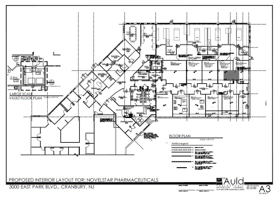 3000 Eastpark Blvd, Cranbury, NJ à louer Plan d’étage– Image 1 sur 1