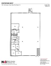 1661 Worthington Rd, West Palm Beach, FL à louer Plan d’étage– Image 1 sur 5
