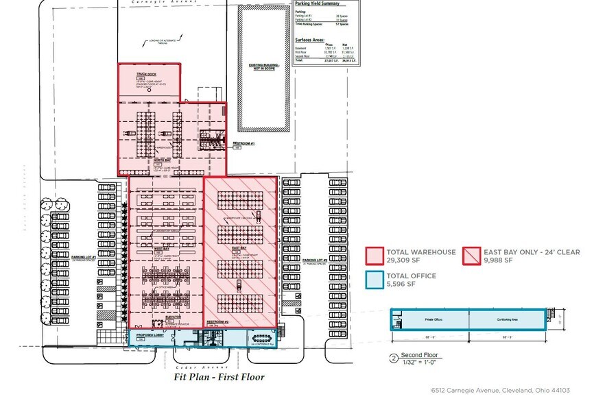 6512 Carnegie Ave, Cleveland, OH à vendre - Plan d’étage – Image 2 sur 2
