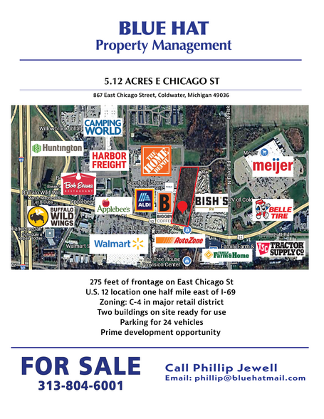 867 E Chicago St, Coldwater, MI à vendre - Photo de l’immeuble – Image 2 sur 2