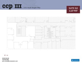 3131 S Vaughn Way, Aurora, CO à louer Plan de site– Image 2 sur 2