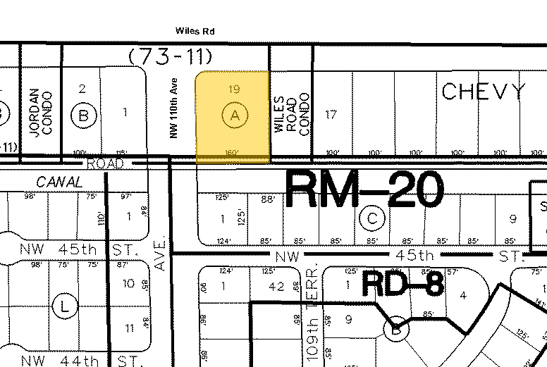 10950 Wiles Rd, Coral Springs, FL à louer - Plan cadastral – Image 2 sur 4