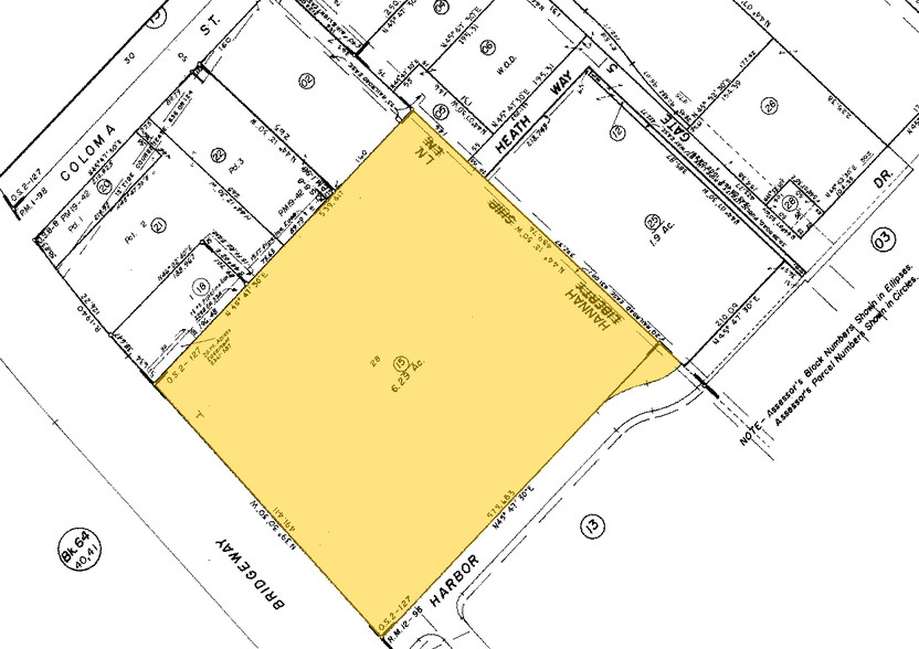 3 Harbor Dr, Sausalito, CA à louer - Plan cadastral – Image 2 sur 45