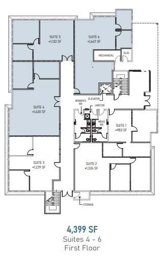 5665 Oberlin Dr, San Diego, CA 92121 - Lot 4-6 -  - Plan d’étage - Image 1 of 1