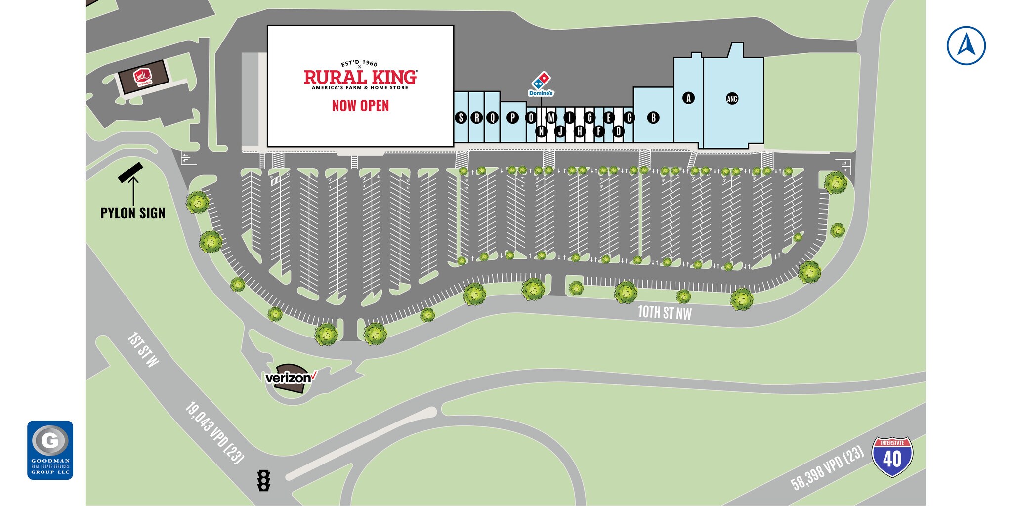 508 NW 10 Th St, Conover, NC à louer Plan de site– Image 1 sur 2