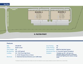 S Fulton Pky, Union City, GA à louer Plan de site– Image 1 sur 2