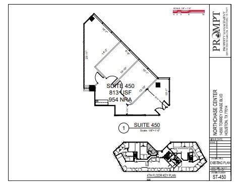 14550 Torrey Chase Blvd, Houston, TX à louer Plan d’étage– Image 1 sur 1