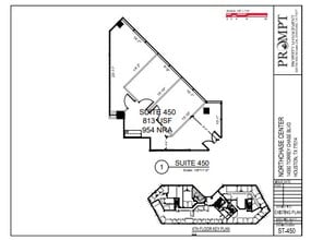 14550 Torrey Chase Blvd, Houston, TX à louer Plan d’étage– Image 1 sur 1