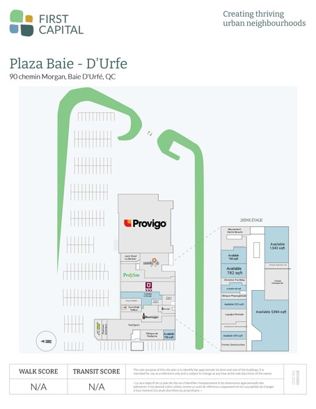 90 Rue Morgan, Baie-d'Urfé, QC à louer - Plan de site – Image 2 sur 27