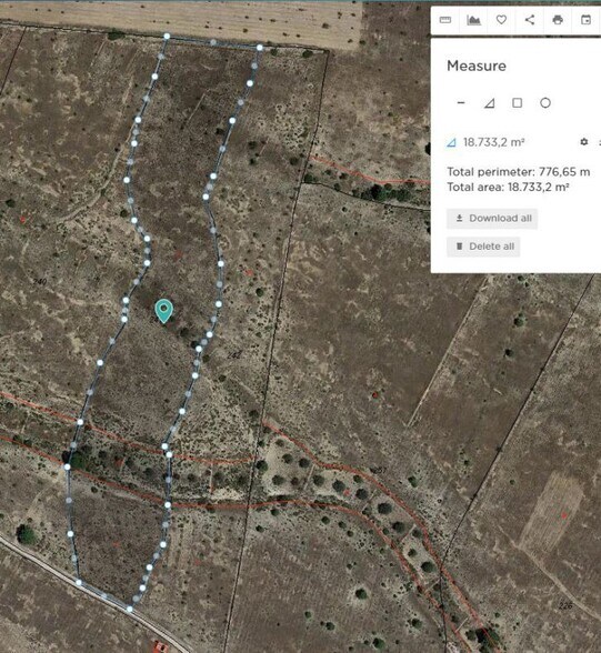 Terrain dans Jumilla, Murcia à vendre - Plan de site – Image 2 sur 2