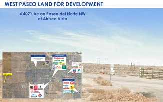 Plus de détails pour Paseo del Norte NW, Albuquerque, NM - Terrain à vendre