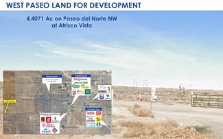 Plus de détails pour Paseo del Norte NW, Albuquerque, NM - Terrain à vendre