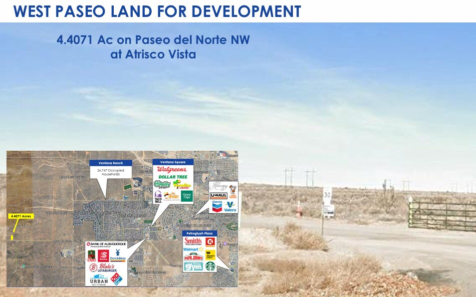Paseo del Norte NW, Albuquerque, NM à vendre Photo principale– Image 1 sur 5