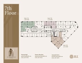 7910 Woodmont Ave, Bethesda, MD à louer Plan d’étage– Image 1 sur 1