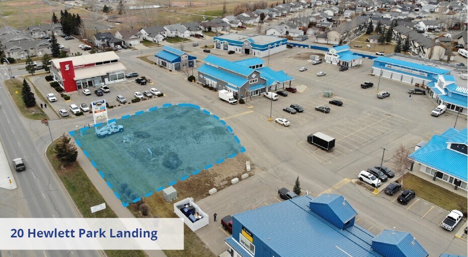 20 & 100 Hewlett Park Landing landing, Sylvan Lake, AB à vendre - Photo de l’immeuble – Image 2 sur 3