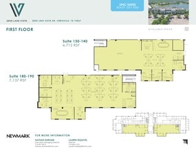 2850 Lake Vista Dr, Lewisville, TX à louer Plan d’étage– Image 1 sur 1