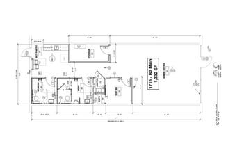 1716-1834 N Main St, Longmont, CO à louer Plan d’étage– Image 1 sur 1