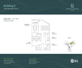 2333 Waukegan Rd, Bannockburn, IL à louer Plan d’étage– Image 1 sur 1
