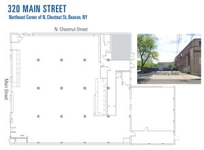 320-322 Main St, Beacon, NY à louer Plan d’étage– Image 2 sur 2