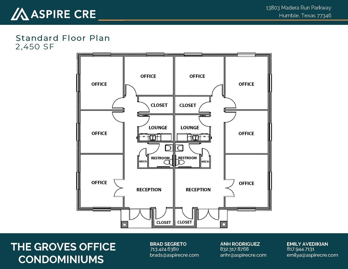 13803 Madera Run, Humble, TX 77346 - Lot 303 - - Plan d’étage - Image 2 of 8