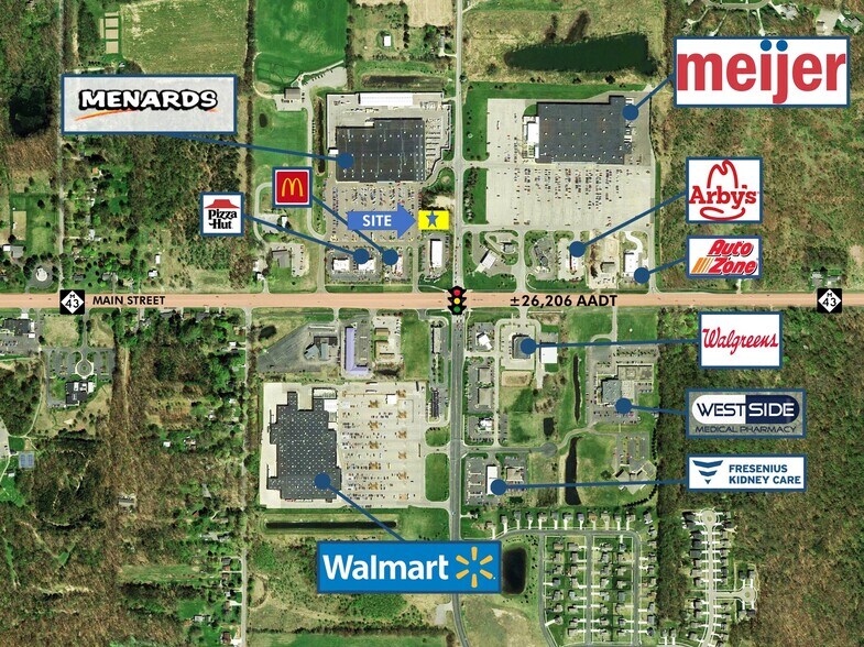 6790 W Main St, Kalamazoo, MI à louer - Photo de l’immeuble – Image 3 sur 8