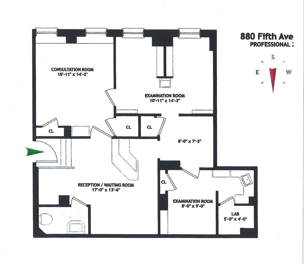 880 Fifth Ave, New York, NY 10021 - Lot 1 -  - Plan d’étage - Image 1 of 8