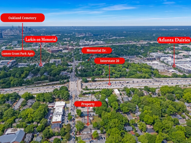 478 Boulevard SE, Atlanta, GA à vendre - Aérien – Image 3 sur 17