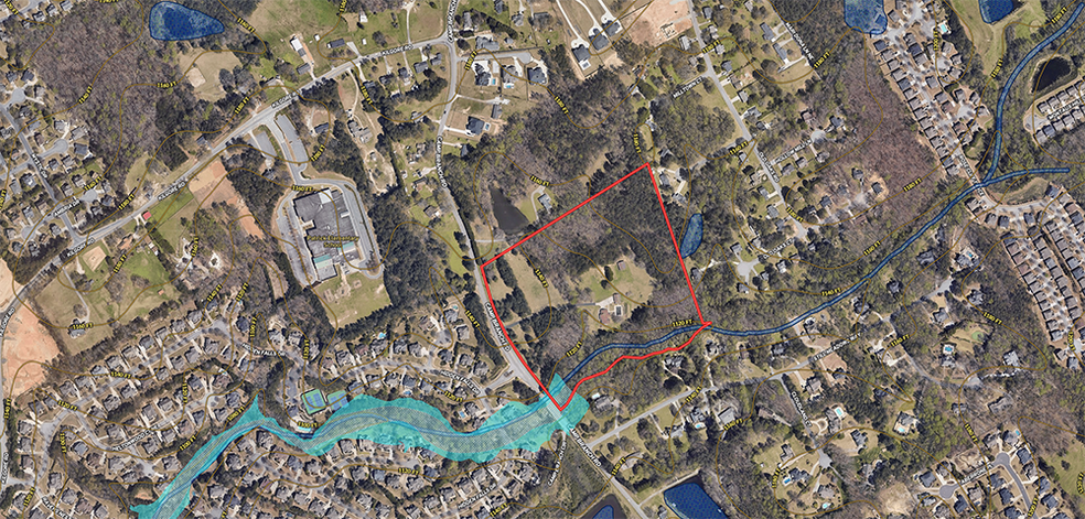 3379 Camp Branch Rd, Buford, GA à vendre - Aérien – Image 2 sur 3