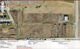 Plus de détails pour 8356 N 600 W, McCordsville, IN - Terrain à vendre