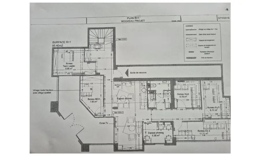 Rue De L'Abondance, Lyon à louer - Plan d’étage – Image 2 sur 3
