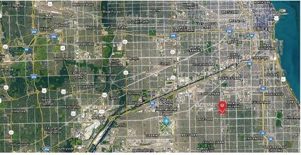 5115 S Oakley Ave, Chicago, IL - VUE AÉRIENNE  vue de carte