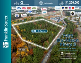 Plus de détails pour 7495 Davidson Pkwy N, Stockbridge, GA - Terrain à vendre
