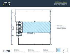800 Gesco St, Charlotte, NC à louer Plan d’étage– Image 1 sur 1