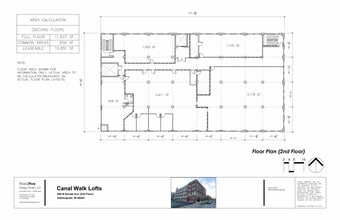 846 N Senate Ave, Indianapolis, IN à louer Plan d’étage– Image 2 sur 2