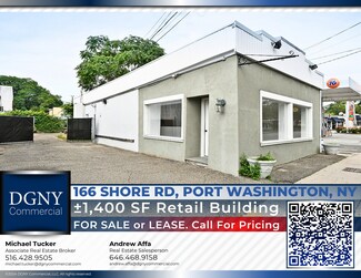 Plus de détails pour 166 Shore Rd, Port Washington, NY - Local commercial à vendre