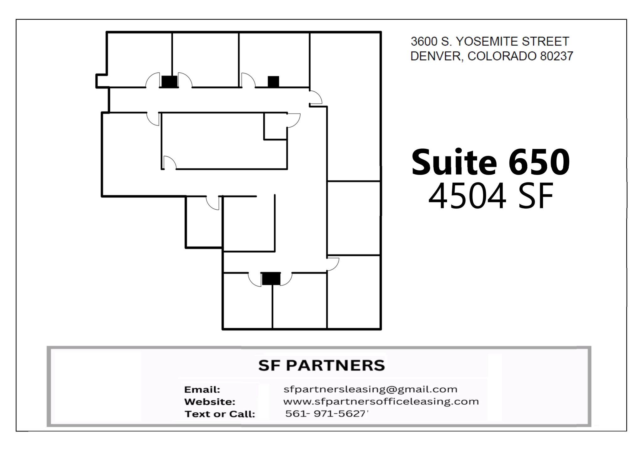 3600 S Yosemite St, Denver, CO à louer Photo intérieure– Image 1 sur 1