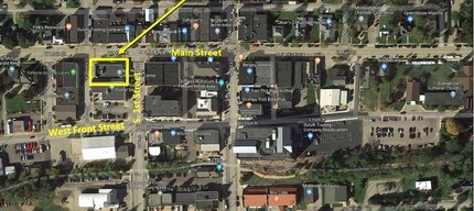 100 S 1st St, Mount Horeb, WI - Vue aérienne  vue de carte